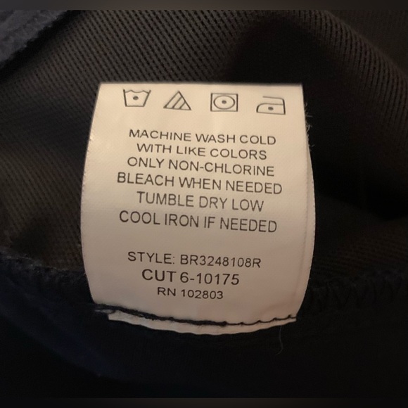 Briggs New York Navy Blue Slacks Size 16 - Picture 6 of 6